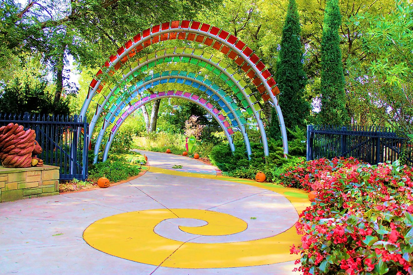 Botanica, The Wichita Gardens in Wichita, Kansas.