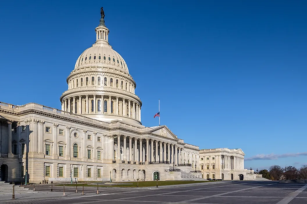 The Capitol Building in Washington, D.C., capital of the United States of America.