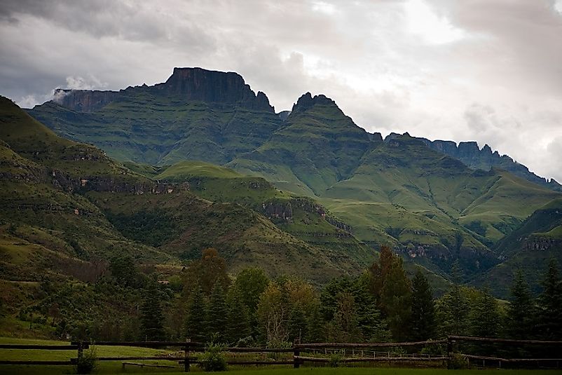 Champagne Castle, South Africa's third tallest mountain, is well known among mountaineers from all over the globe.