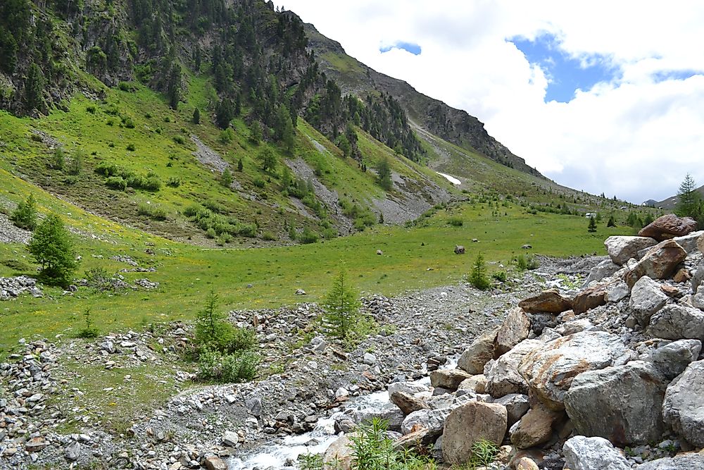 Umbrail Pass, Switzerland. 