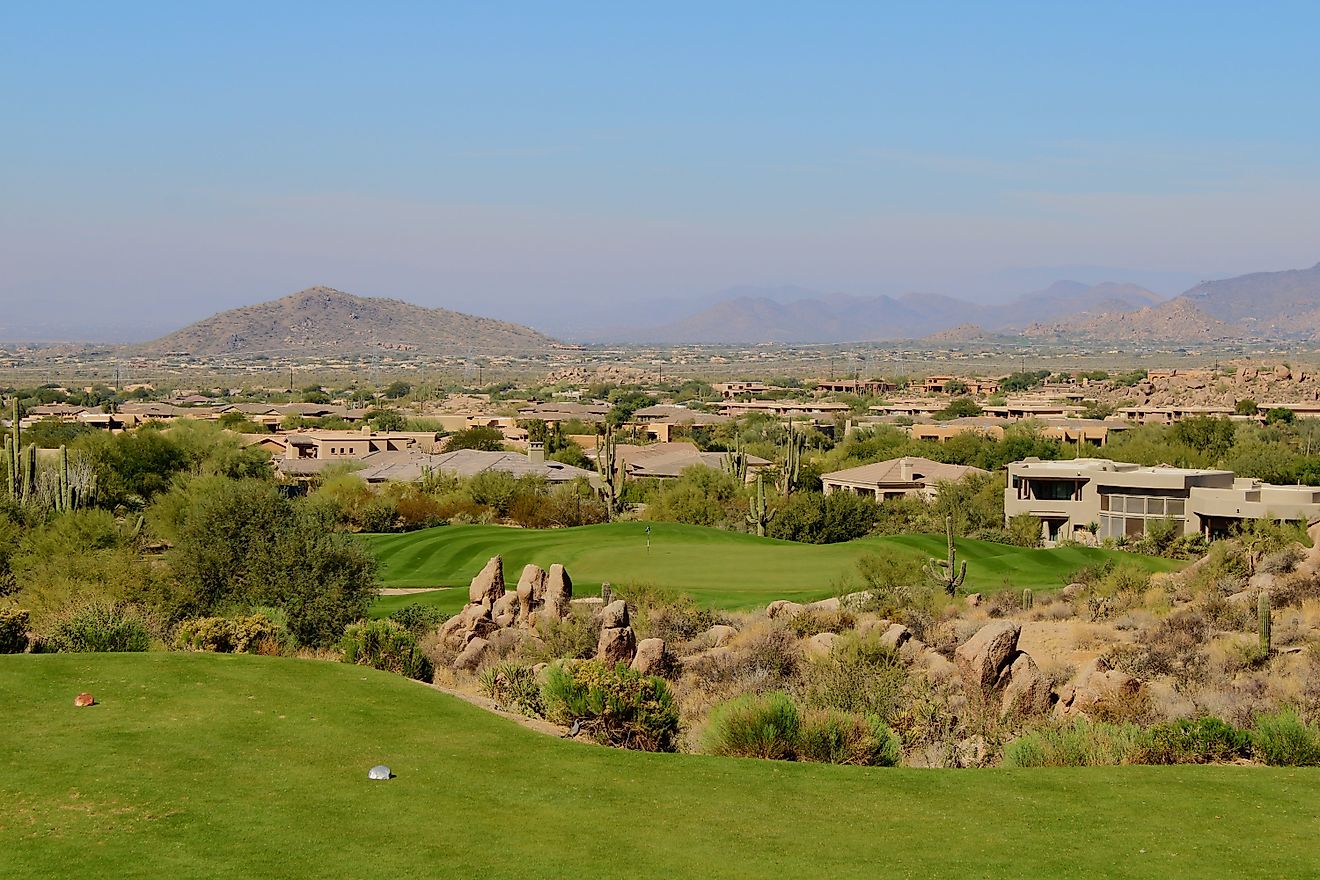 Troon North Golf Club in Scottsdale, Arizona. 