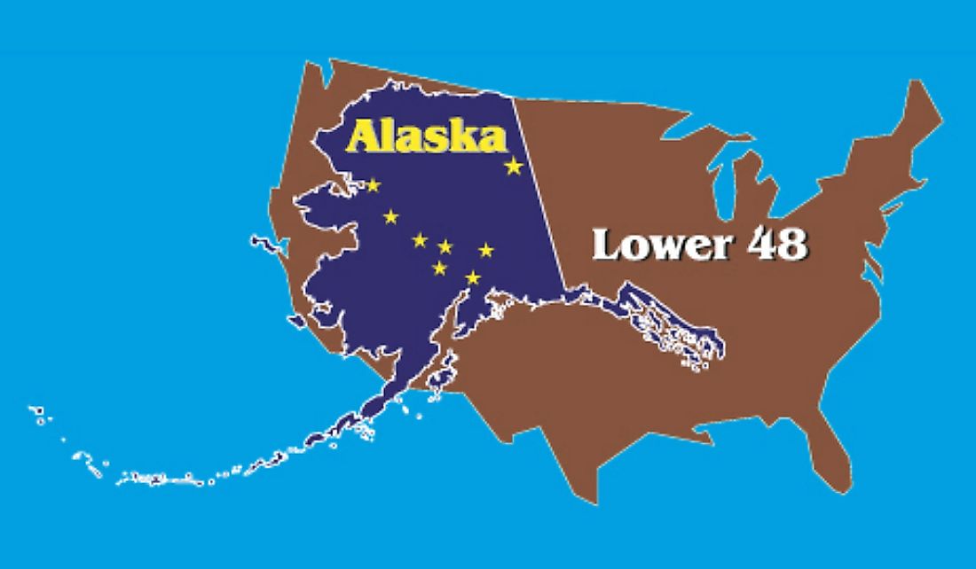 Alaska is larger than the 22 smallest US states combined.
