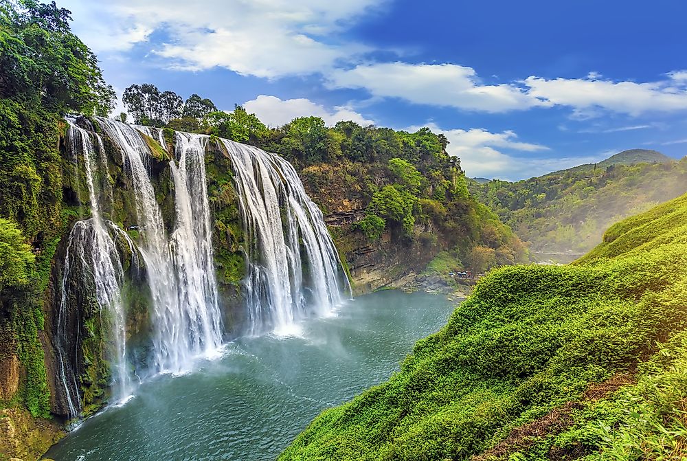 Huangguoshu is the most significant falls in East Asia and China.