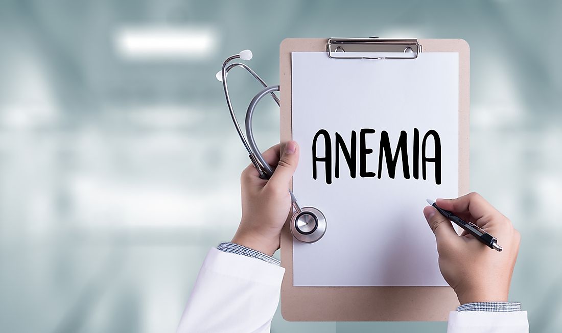 Poverty and malnutrition are the primary factors responsible for high rates of anemia. 