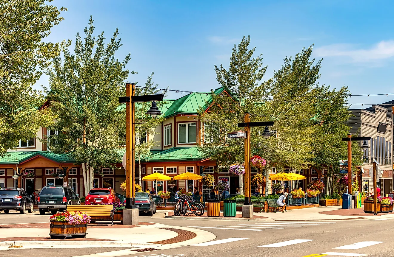 Main Street, Downtown Frisco, Colorado. 