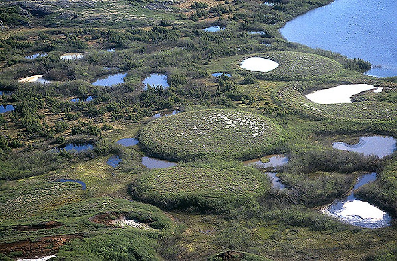 A permafrost landscape. Image credit: Dentren/Wikimedia.org