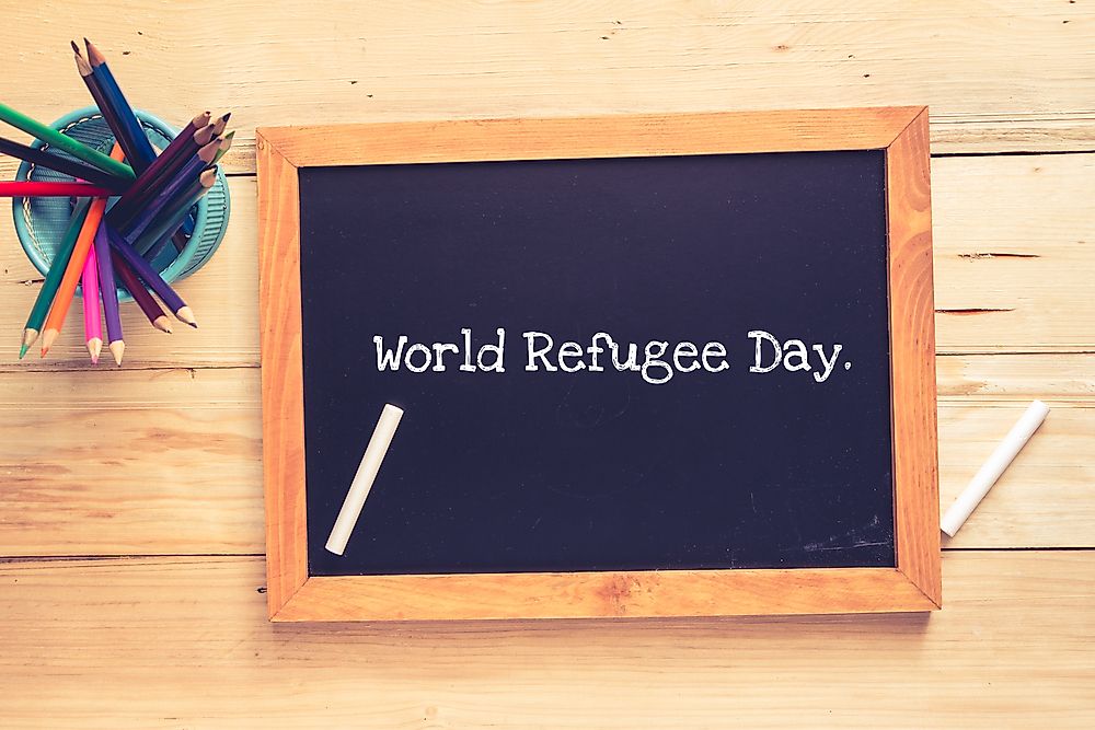 June 20th is set aside as "World Refugee Day". 