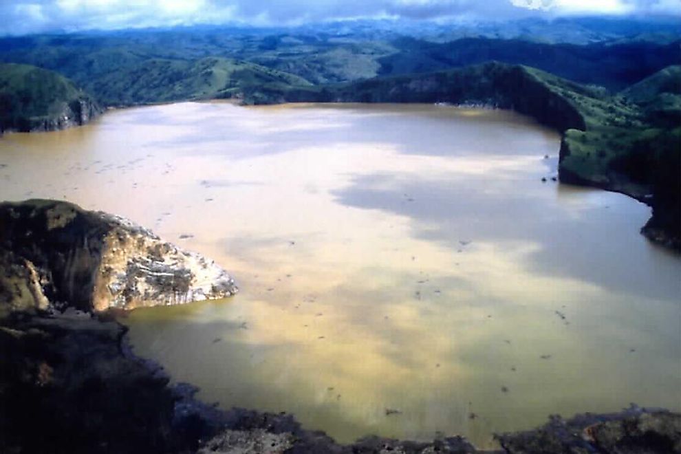 Lake Nyos, the world's deadliest lake.