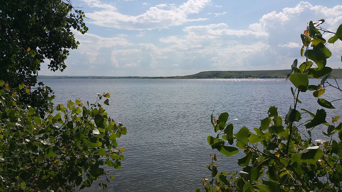 Peaceful summer at Wilson Lake