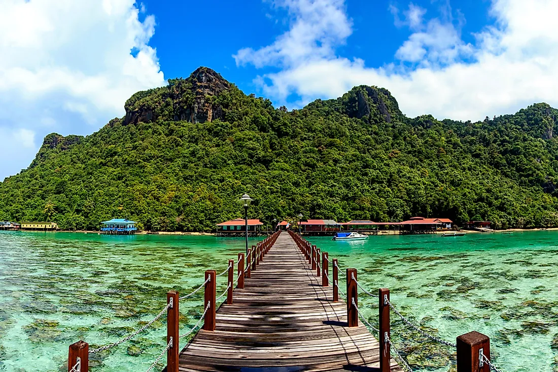Bohey Dulang Island, Malaysia.