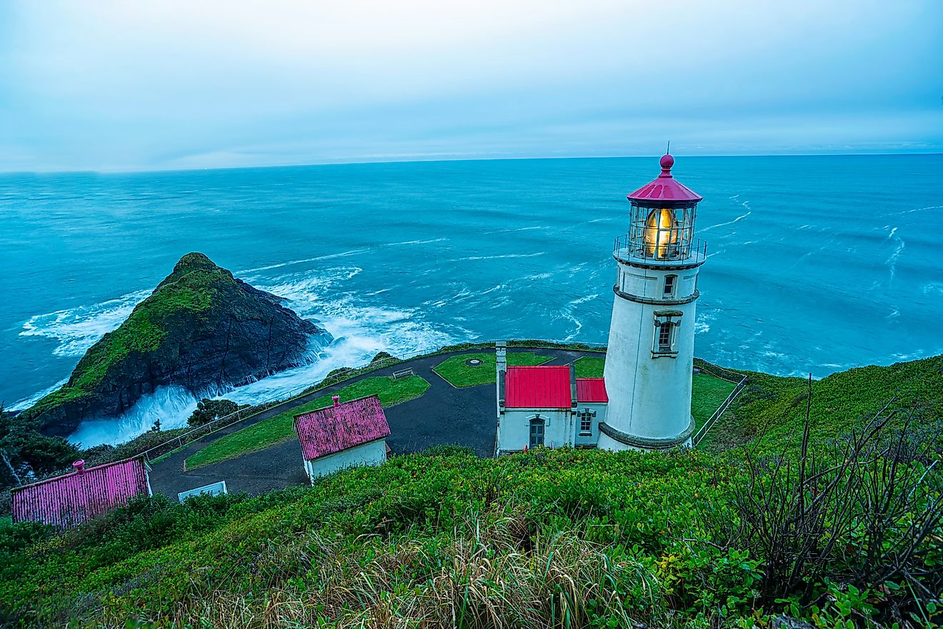 Heceta Head lighthouse in Florence, Oregon.