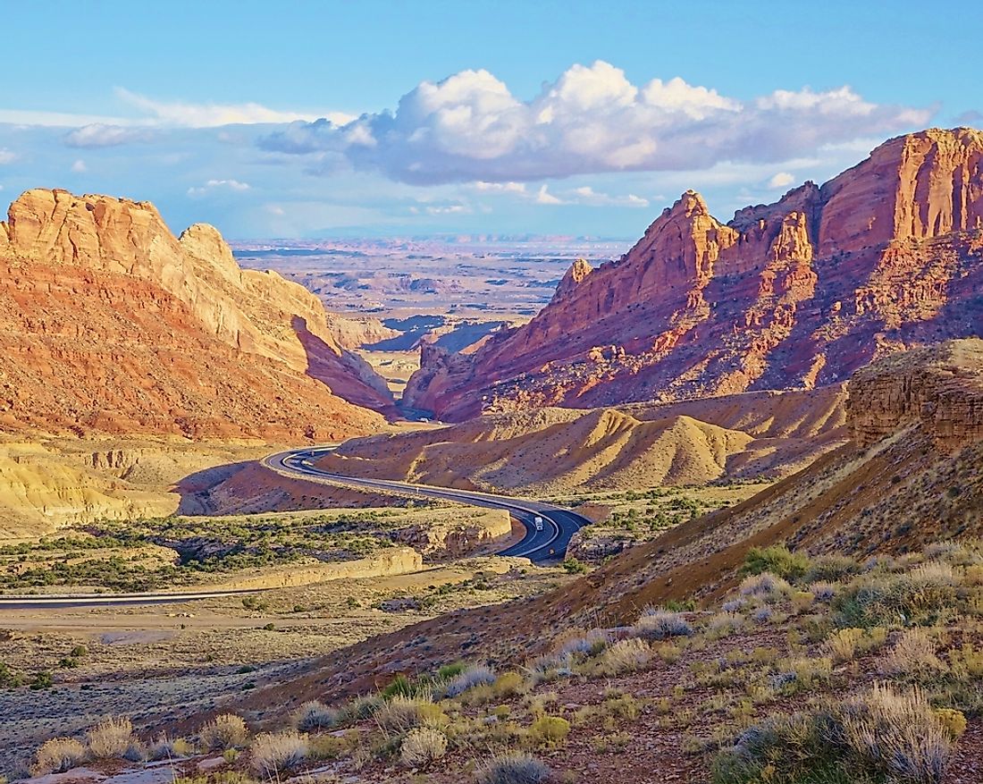 The unearthly landscape of a roadtrip through Utah. 