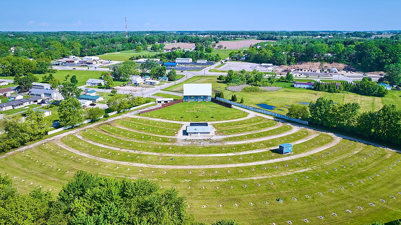 GQT Huntington Drive In theater in Huntington, Indiana