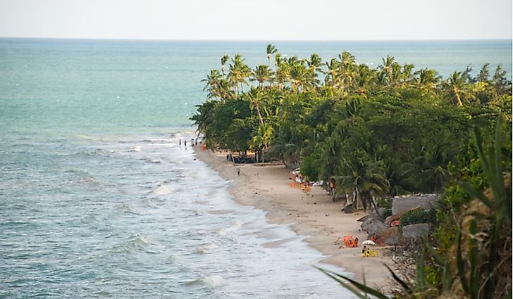 Ponta do Seixas, the easternmost point not only of Brazil but of the Americas as a whole. 