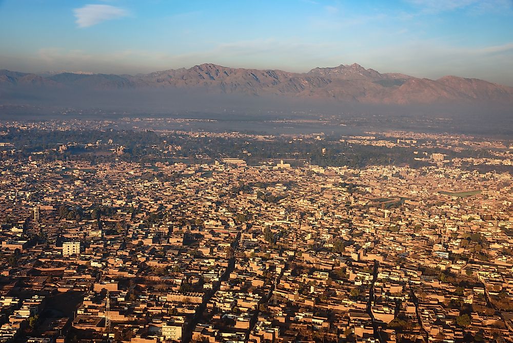 Peshawar, Pakistan has the worst air quality in Asia. 