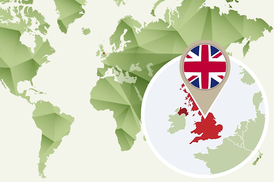 The United Kingdom is an island nation composing of the island of Great Britain and other islands. 