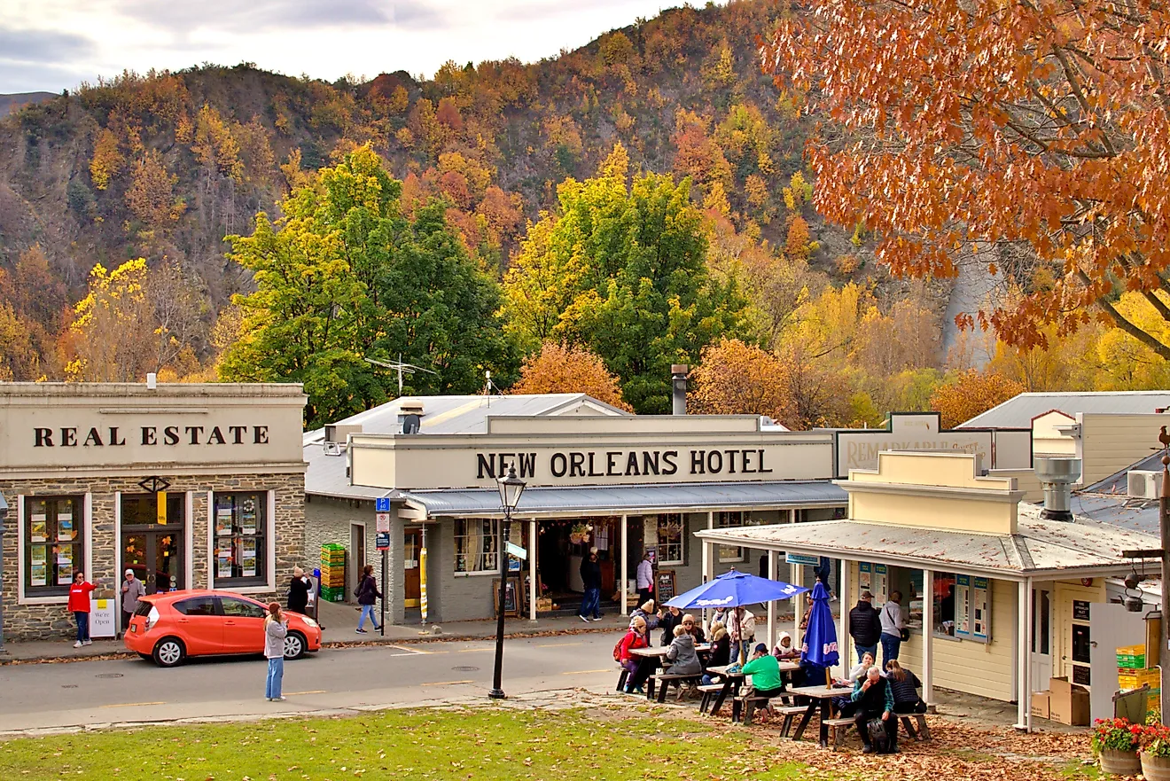 Historic Buckingham Street in Arrowtown, New Zealand. Image credit: Adele Heidenreich / Shutterstock.com.