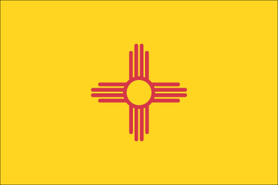 New Mexico's state flag was adopted in 1925.