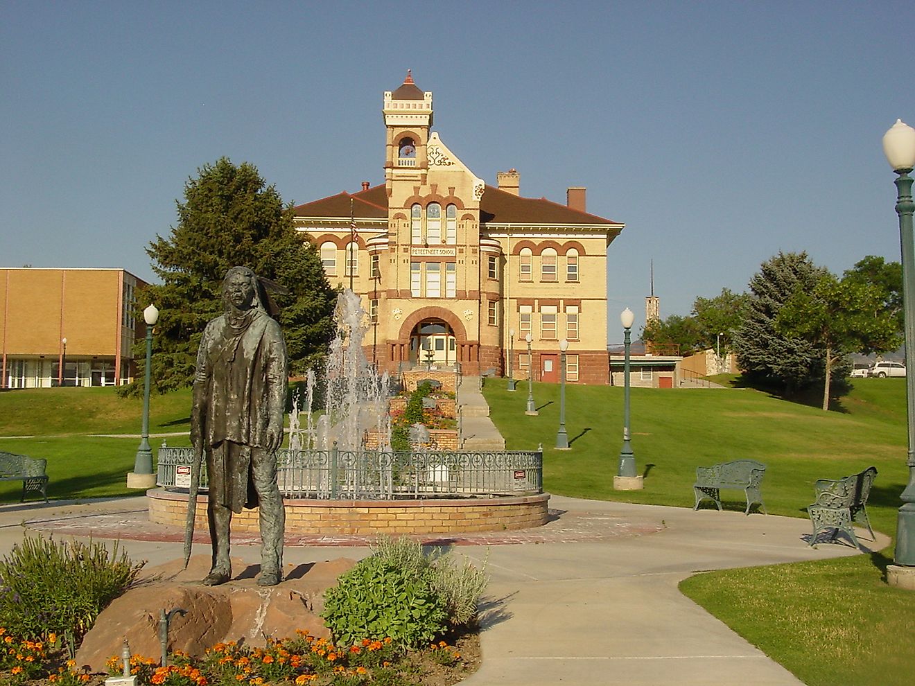 Peteetneet Museum and Cultural Arts Center in Payson, Utah.