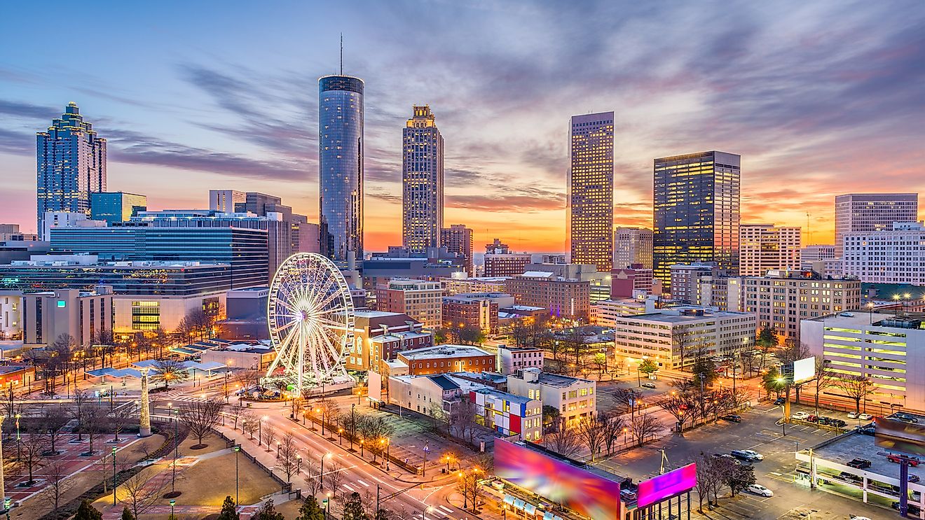 Atlanta, Georgia, USA, is an important hub of the state's tourism industry.