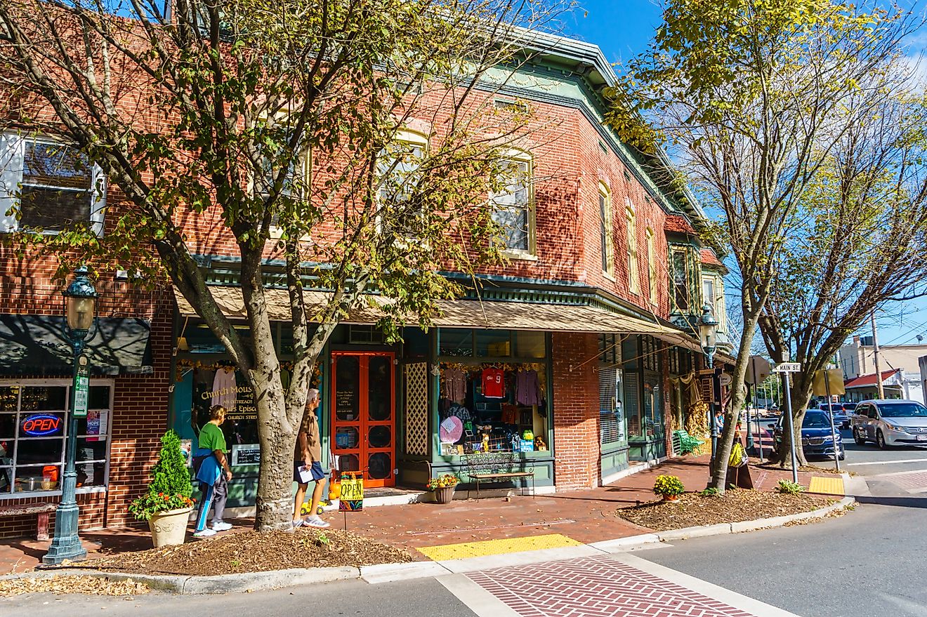 Berlin, Maryland. Local businesses in Berlin, Maryland. Image credit: Philip N Young via Flickr.com.