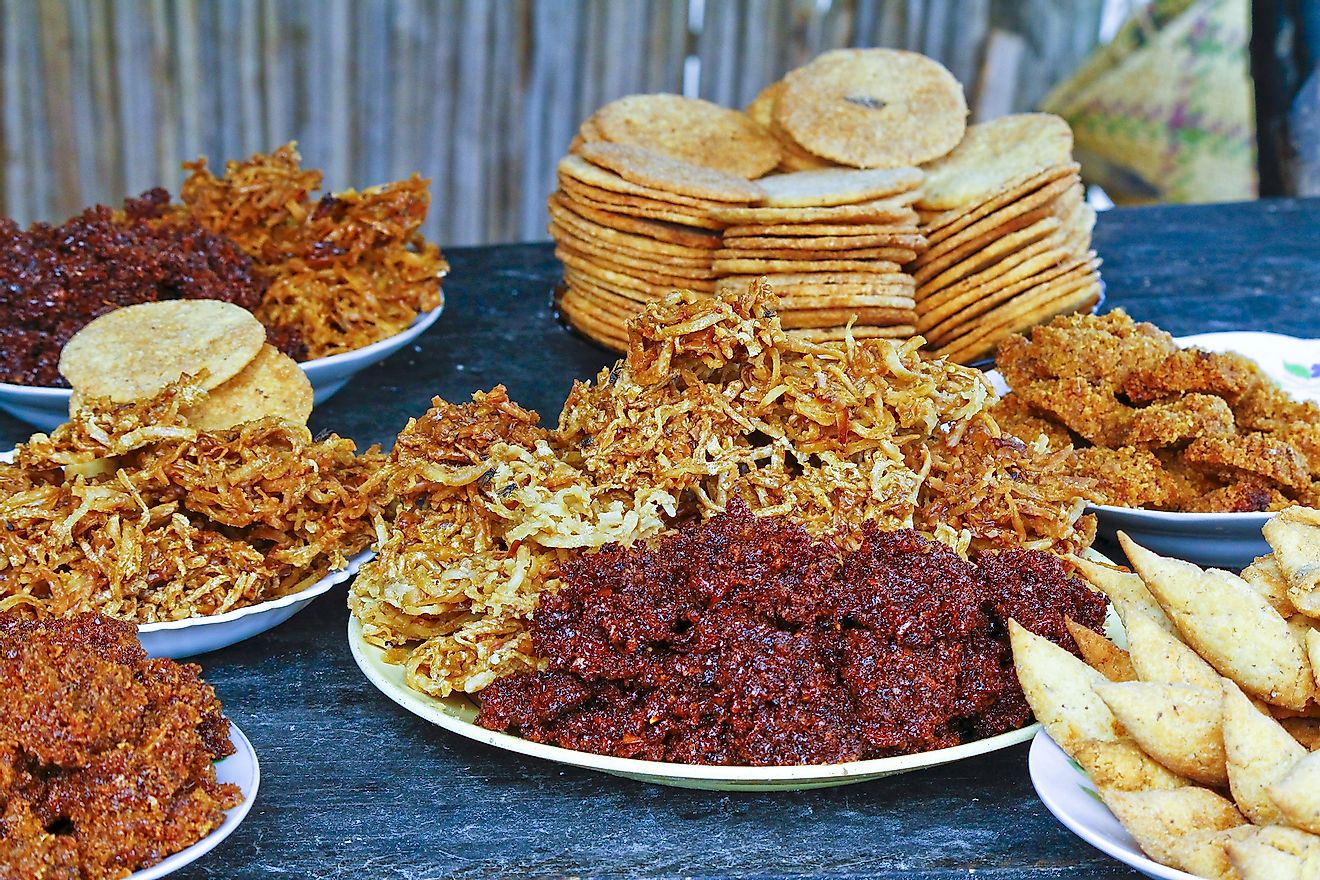Traditional Malagasy dishes. Image credit: Damian Ryszawy/Shutterstock.com