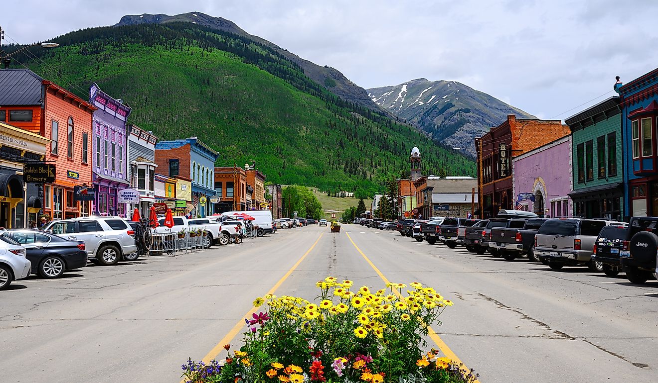 Downtown area of Silverton, Colorado. Image credit Ian Dewar Photography via Shutterstock