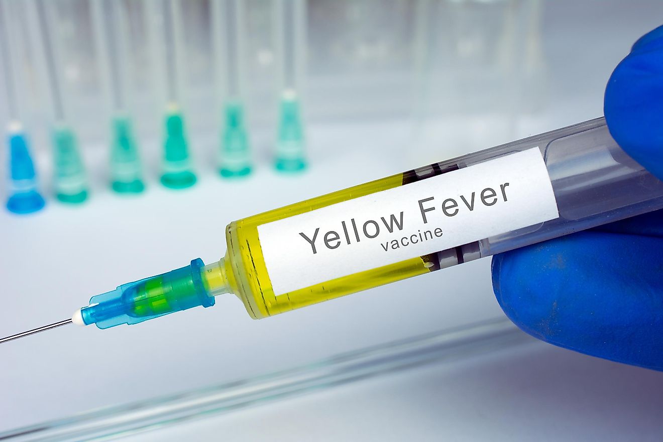 There is in fact a yellow fever vaccine available.