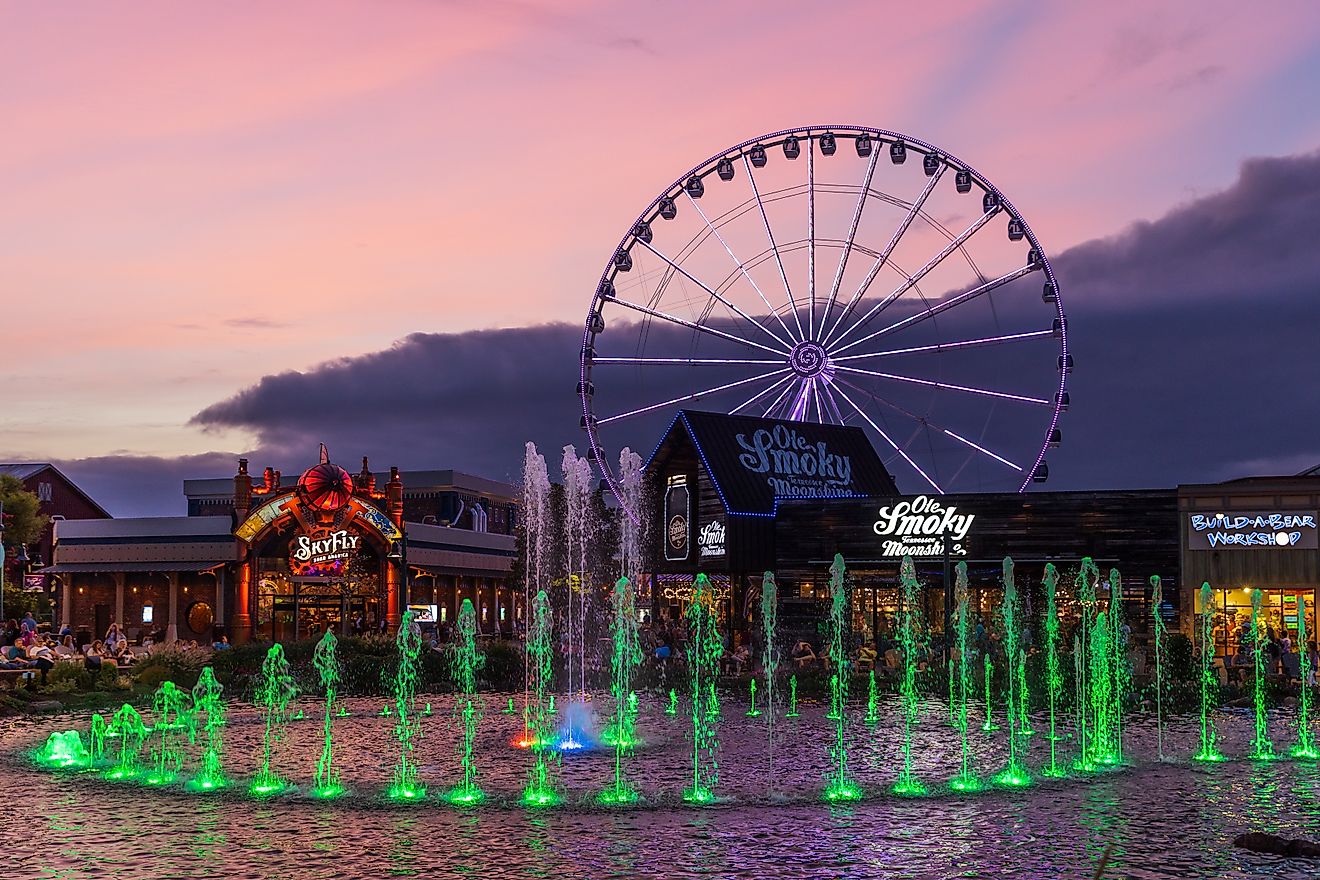Pigeon Forge, Tennessee, USA. Image: Joseph Hendrickson / Shutterstock.