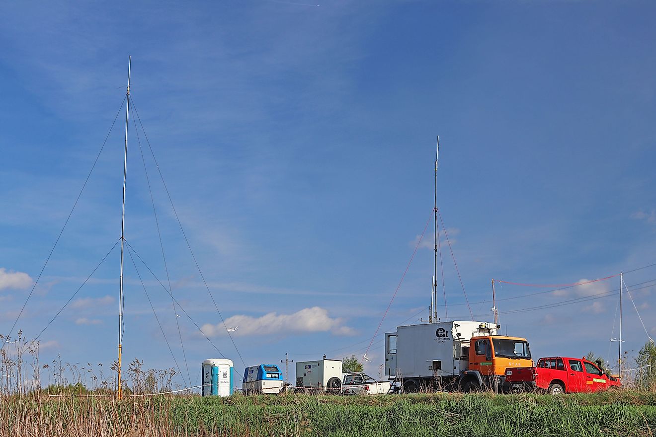A geophysical prospecting station in Poland. Image credit: Xato/Shutterstock.com