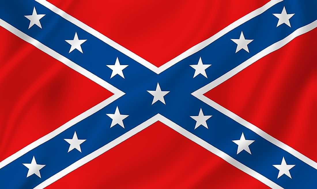 The most popularly used confederate flag was the banner used by the army from Northern Virginia led by General Lee.