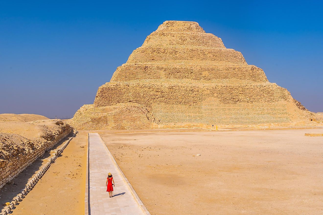 Pyramid of Djoser, Egypt.