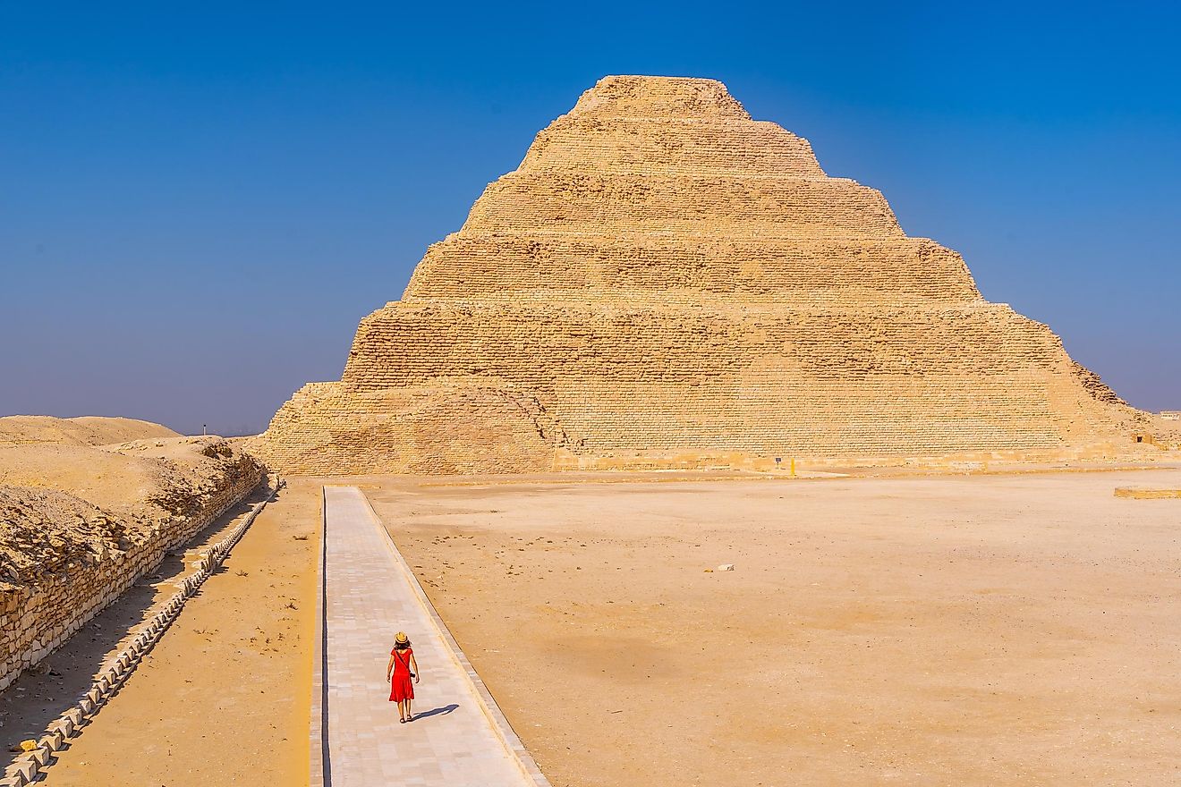 Pyramid of Djoser, Egypt.