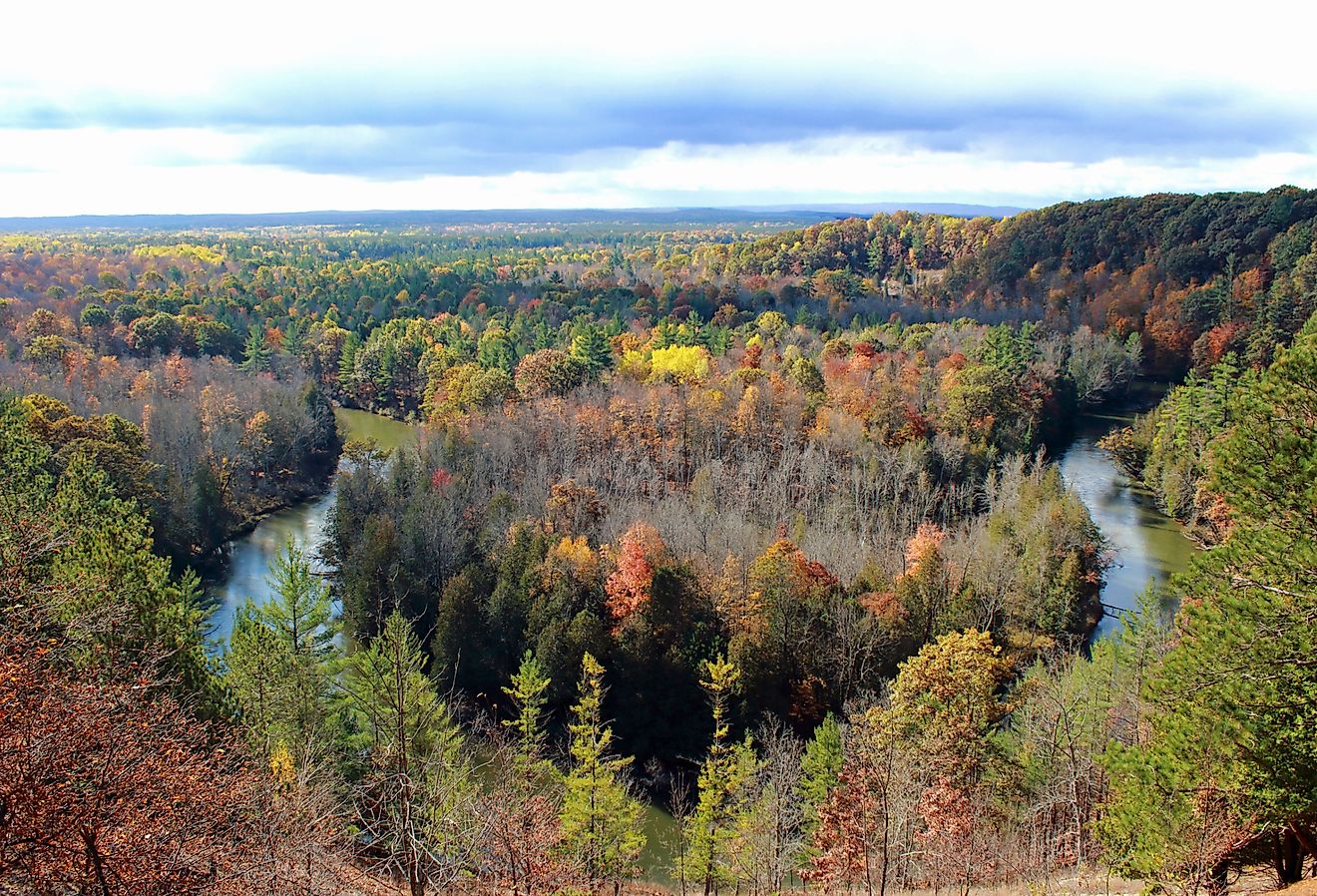 Michigan Horseshoe, Manistee River.