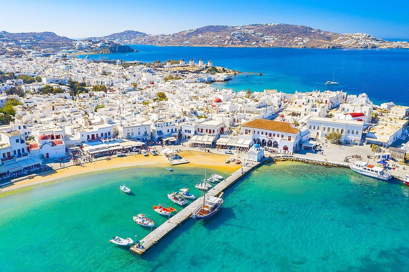 Mykonos, Greece.