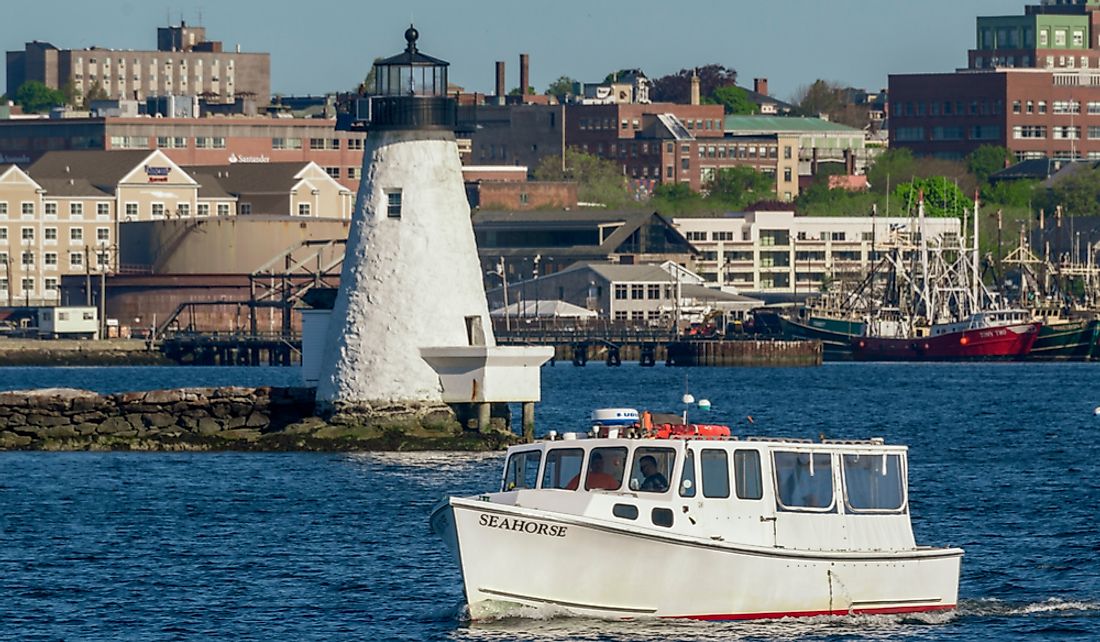 New Bedford, Massachusetts was once called “The Whaling City.”  Editorial credit: Dan Logan / Shutterstock.com