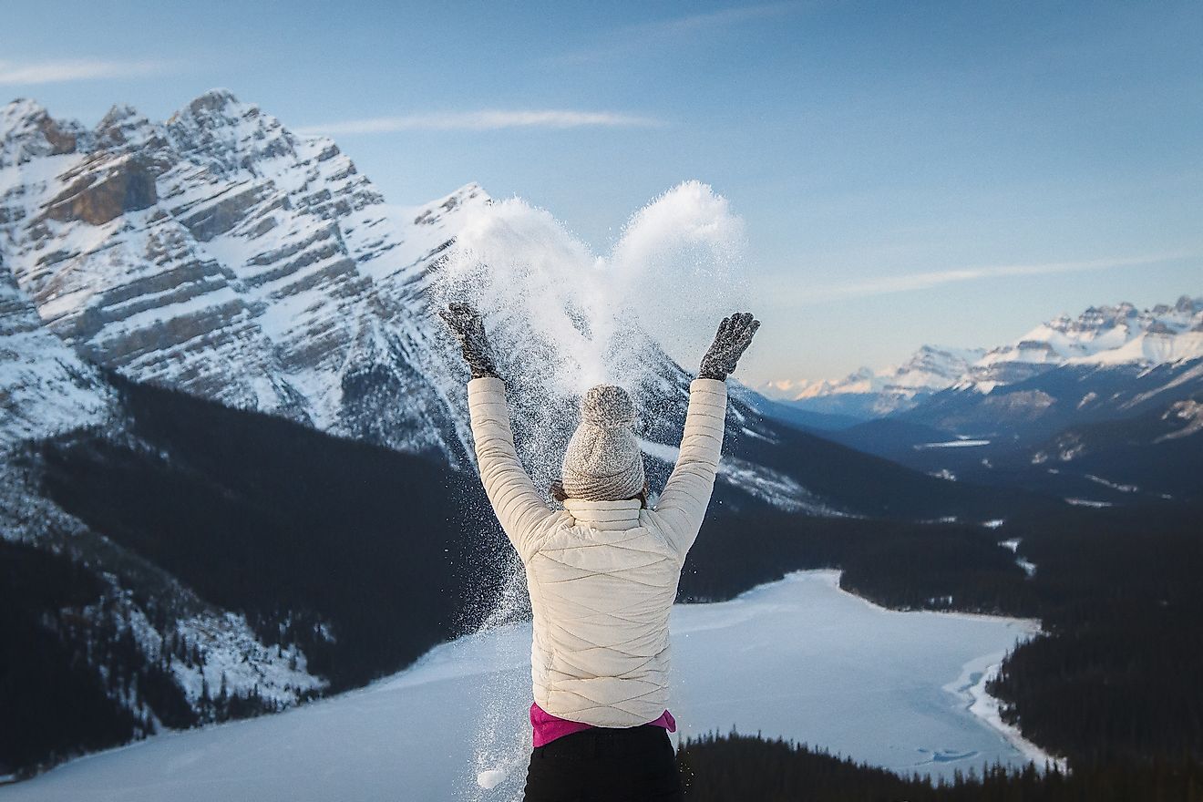 Canada is one of the world's coldest countries due to its northerly location. Image credit: Tomas Kulaja/Shutterstock.com