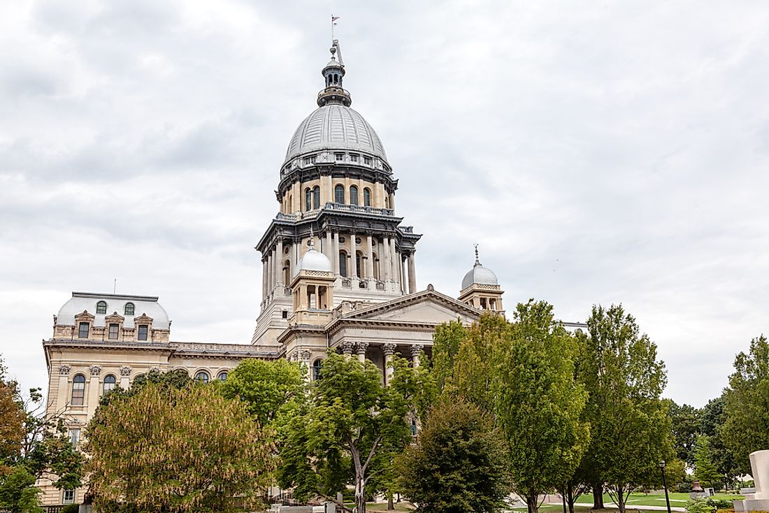 The Illinois State Capitol. 