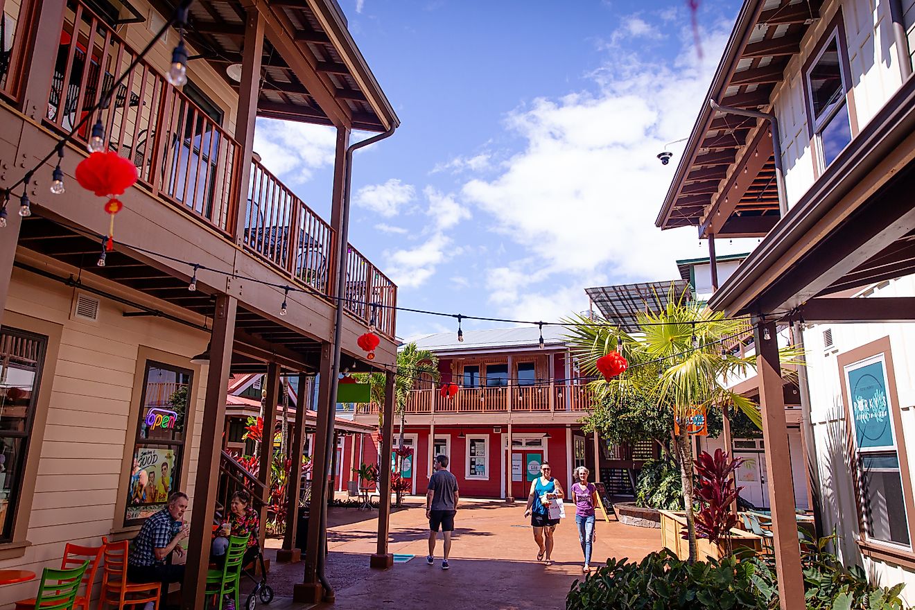 Koloa Village in Koloa, Hawaii. bluestork / Shutterstock.com