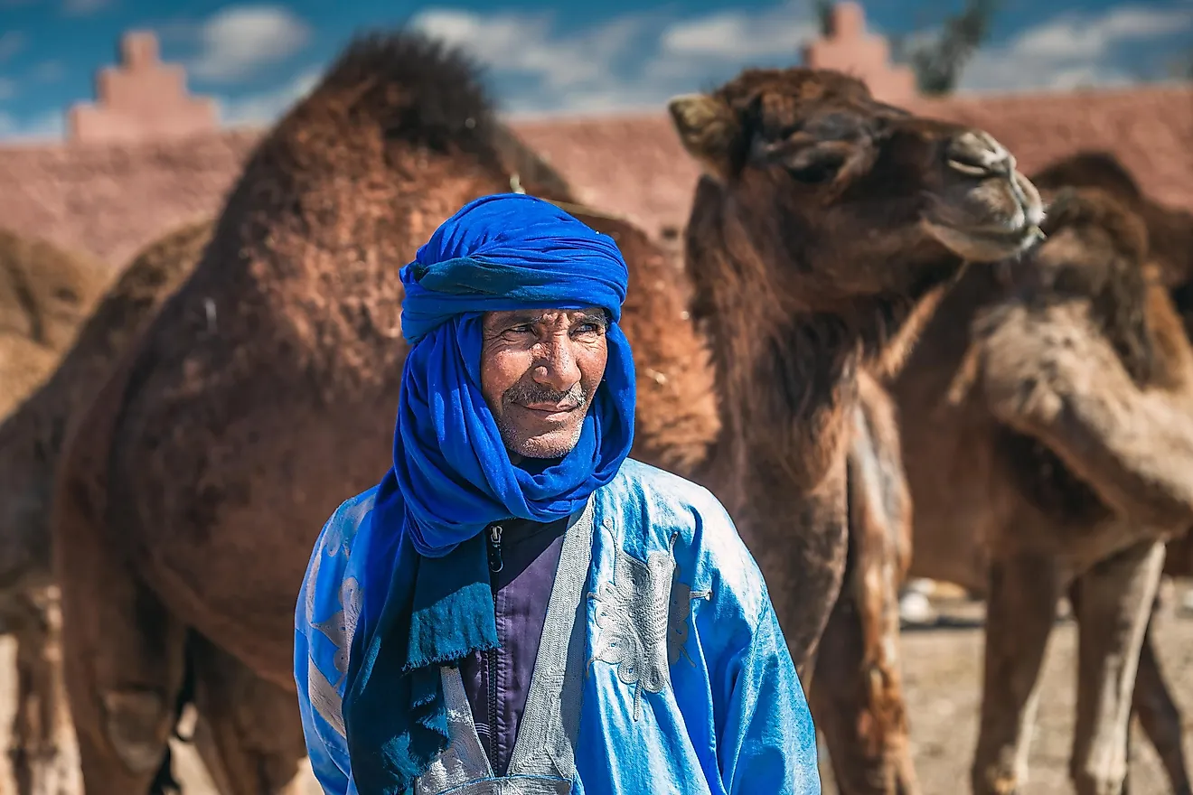 Berber Tribe Map