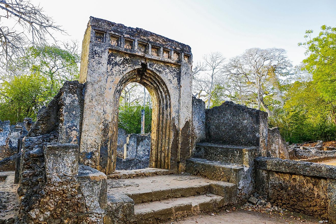 Ruins of Ancient Gedi.