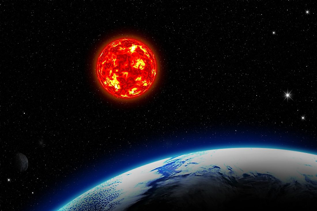 During aphelion the Earth is approximately 152.1 million kilometers away from the Sun. 