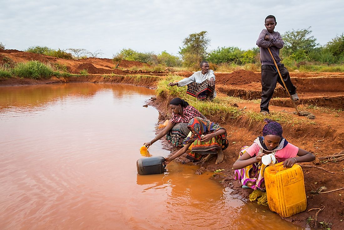 Many people around the world do not have access to clean running water in their homes. Editorial credit: Martchan / Shutterstock.com