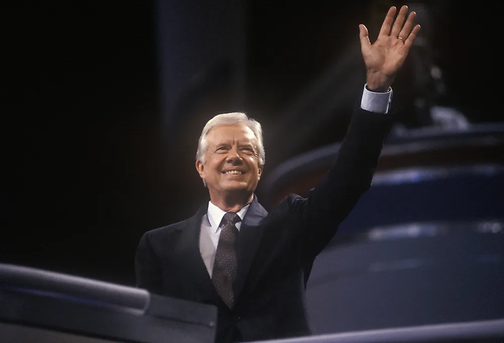 Jimmy Carter in 1992. Editorial credit: Joseph Sohm / Shutterstock.com. 