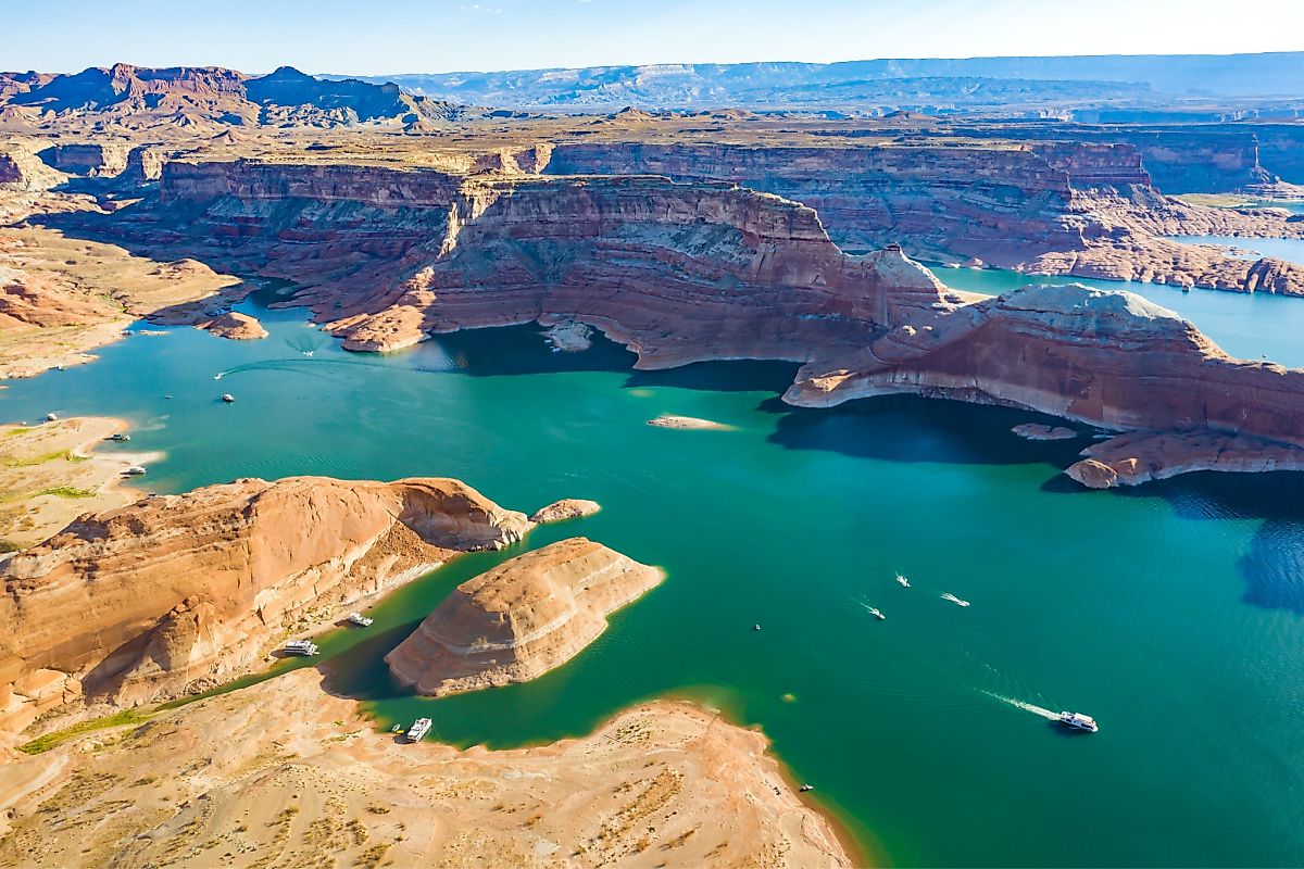 Lake Powell National Park Landscape. Image credit: Christopher Pfeifer via Shutterstock