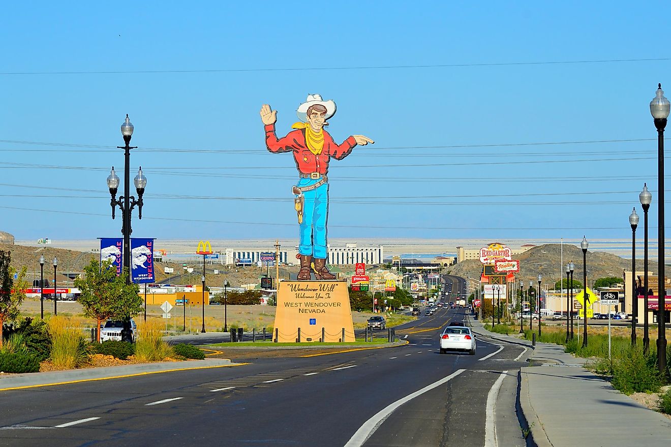 West Wendover, Nevada. Editorial credit: Christophe KLEBERT / Shutterstock.com