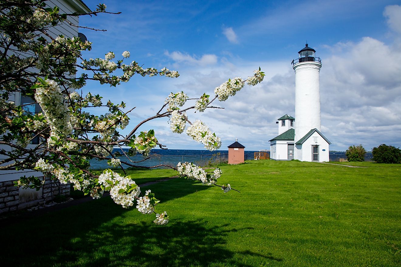 Tibbets Lighthouse, Cape Vincent, New York.