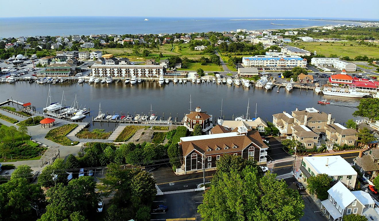 Overlooking Lewes, Delaware. (Image credit Khairil Azhar Junos via Shutterstock)