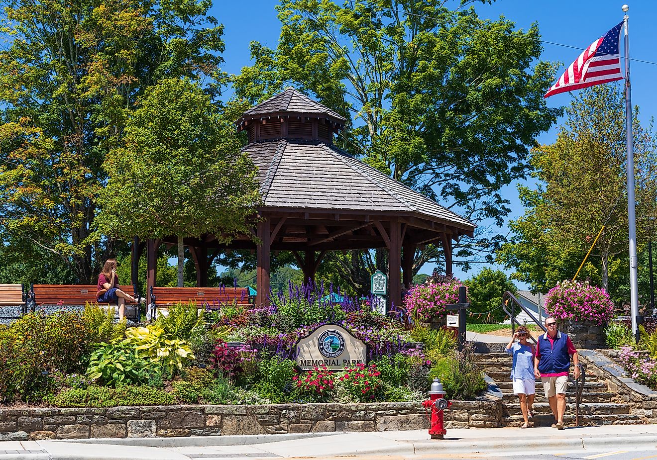 City Park in Blowing Rock, North Carolina. Editorial credit: J. Michael Jones, Shutterstock.com