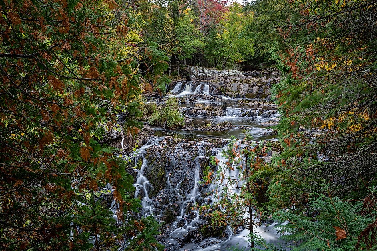 Upson Falls Park in Wisconsin